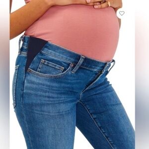 Hatch Under The Bump Slim Jean Size 28